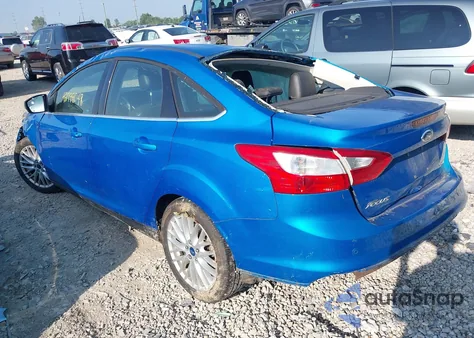 2012 Ford Focus Sel из США, поврежденный, VIN 1FAHP3H23CL214768